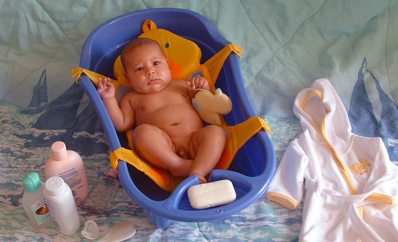 Uputstvo za kupanje bebe